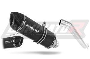 Kawasaki ZX6R 636 2003 - 2004 Homologuotas išmetimo vamzdis duslintuvas HP1 BLACK