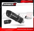 wydech tłumik DOMINATOR Homologowany HP1 CZARNY pasujący do motocykla Kawasaki ZX6R 636 2009 - 2016 2