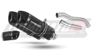 Kawasaki Z1000 2007 - 2009 Homologuotas išmetimo vamzdis duslintuvas HP1 BLACK