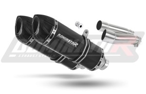 Moto Guzzi BREVA ie 750 2003 - 2009 išmetimo sistema duslintuvas HP1 BLACK + dB killer