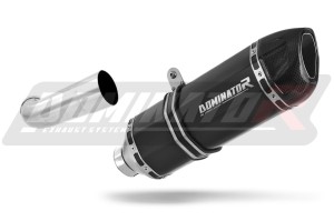 Moto Guzzi NORGE 1200 išmetimo sistema duslintuvas HP1 BLACK + dB killer