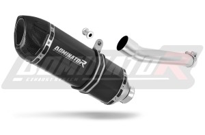 MuZ MZ SKORPION 660 1994 - 2003 išmetimo sistema duslintuvas HP1 BLACK + dB killer