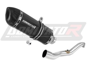Suzuki BURGMAN 400 2007 - 2016 išmetimo sistema duslintuvas HP1 BLACK + dB killer