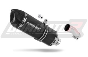 Suzuki BURGMAN 650 - 2012 išmetimo sistema duslintuvas HP1 BLACK + dB killer