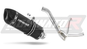 Suzuki DL 650 V Strom / XT 2012 - 2016 išmetimo sistema duslintuvas HP1 BLACK + dB killer