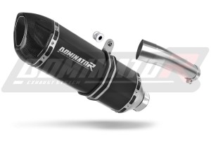 Suzuki SV 650 N 1999 - 2002 išmetimo sistema duslintuvas HP1 BLACK + dB killer