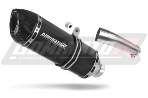 Suzuki SV 650 S 1999 - 2002 išmetimo sistema duslintuvas HP1 BLACK + dB killer