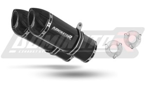 Suzuki GSXR 1000 K7 K8 išmetimo sistema duslintuvas HP1 BLACK + dB killer