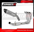 complete exhaust system with muffler DOMINATOR Full System titanium HP8 fits to Kawasaki ZX4R / RR 2023  2024 2