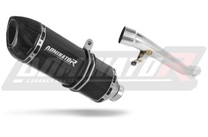 Suzuki GSX 1200 INAZUMA Exhaust Silencer Muffler HP1 BLACK + dB killer