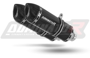 Triumph SPEED TRIPLE 1050 2005 - 2010 išmetimo sistema duslintuvas HP1 BLACK + dB killer