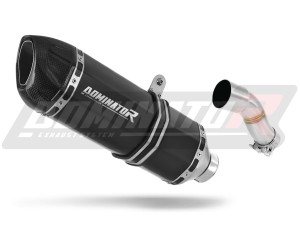 Yamaha YBR 250 išmetimo sistema duslintuvas HP1 BLACK + dB killer