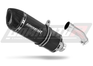 Yamaha FZR 600 1988 - 1993 išmetimo sistemos duslintuvas HP1 BLACK + dB killer
