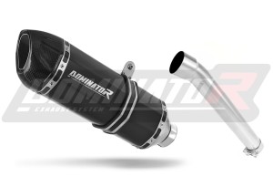 Yamaha FZR 1000 1991 - 1994 išmetimo sistema duslintuvas HP1 BLACK + dB killer
