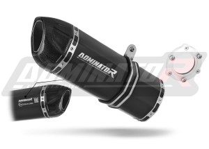 Yamaha YZF 1000 R Thunderace 1996 - 2003 Homologuotas išmetimo vamzdis duslintuvas HP1 BLACK
