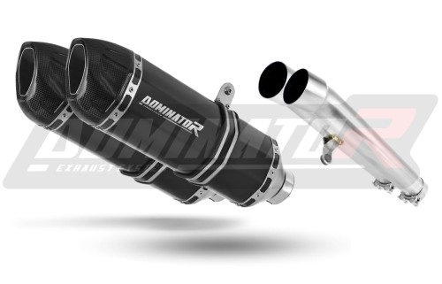 exhaust muffler DOMINATOR HP1 BLACK fits to Yamaha FJ 1200