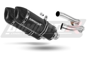 Yamaha XJR 1300 1999 - 2006 išmetimo sistema duslintuvas HP1 BLACK + dB killer
