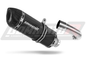 Bajaj Dominar 400 2016 - 2018 išmetimo vamzdis duslintuvas HP1 BLACK + dB killer