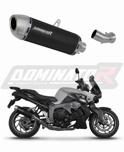 exhaust muffler DOMINATOR S6 BLACK fits to BMW K1300S 2009  2016 5