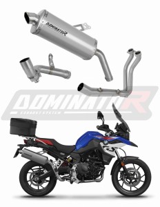 BMW F800GS 2024 Full system Išmetimo kolektorius Duslintuvas titano P7 + dB killer