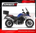 BMW F750GS 2016 - 2020 EXHAUST Muffler Auspuff Sportauspuff Silencer Echappement Silencieux Scarico Scarichi Escape Wydech Tłumik HP7 Titanium Dominator Exhaust System 2