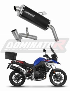 BMW F750GS 2021 - 2023 Jungiamasis vamzdis + duslintuvas P7 BLACK + dB killeris
