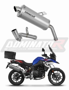 BMW F750GS 2016 - 2020 Mid pipe + išmetimas Titaninis duslintuvas P7 + dB killer