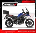 exhaust muffler DOMINATOR P7 BLACK fits to BMW F850GS 2021  2023 3