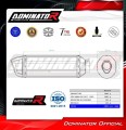 Kawasaki  NINJA 650 2017 - 2022 EXHAUST Collector Manifold Full System Muffler Auspuff Sportauspuff Silencer Echappement Silencieux Scarico Scarichi Escape Wydech Tłumik HP1 BLACK Dominator Exhaust System 2