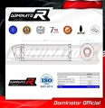 wydech tłumik DOMINATOR HP1 CZARNY pasujący do motocykla Daelim VJF Roadsport 125  3