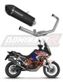 kompletny układ wydechowy z tłumikiem DOMINATOR Full System HP7 CZARNY pasujący do motocykla KTM 1290 Super Adventure 2021 - 2024