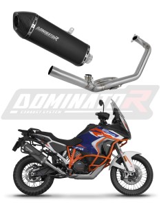 KTM 1290 Super Adventure 2021 - 2024 Pilna sistema Išmetimo kolektorius Duslintuvas HP7 BLACK + dB killer medium
