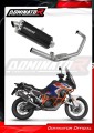 complete exhaust system with muffler DOMINATOR Full System P7 BLACK fits to KTM 1290 Super Adventure 2021  2024