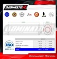 FJ 1200 EXHAUST Yamaha Muffler Auspuff Sportauspuff Silencer Echappement Silencieux Scarico Scarichi Escape Wydech Tłumik OVR BL DOMINATOR  1