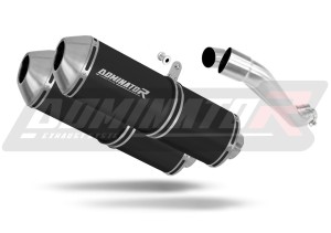 Yamaha BT 1100 BULLDOG 2001 - 2007 išmetimo sistema duslintuvas OVR BLACK + dB killer