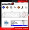 XT 660 Z TENERE EXHAUST Yamaha Muffler Auspuff Sportauspuff Silencer Echappement Silencieux Scarico Scarichi Escape Wydech Tłumik OVR BL 2008 - 2016 DOMINATOR 1