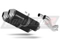 wydech tłumik DOMINATOR OVR CZARNY pasujący do motocykla Aprilia Pegaso 650 Trail 2006 - 2010