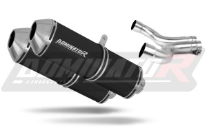 Yamaha XJ 600 DIVERSION 1992 - 2004 išmetimas duslintuvas OVR BLACK + dB killer