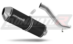 Triumph TIGER EXPLORER 1200 2012 - 2015 išmetimo sistema duslintuvas OVR BLACK + dB killer