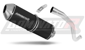 Triumph TIGER SPORT 1050 2013 - 2015 HI Level išmetimo sistema duslintuvas OVR BLACK + dB killer