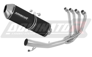 Suzuki GSF 1250 N / S BANDIT 2007 - 2016 Pilna išmetimo sistema Kolektorius išmetimas duslintuvas OVR BLACK + dB killer