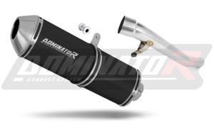 Suzuki GSX 1200 INAZUMA 1999 - 2000 Exhaust Silencer Muffler OVR BLACK + dB killer