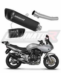 Suzuki GSF BANDIT 1200 2001 - 2005 EU Approved Exhaust Silencer HP6 BLACK