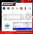 Suzuki GSF BANDIT 600 2000 - 2004 Motorcycle Muffler Auspuff Sportauspuff Silencer Echappement Silencieux Scarico Scarichi Escape Wydech Tłumik S6 Dominator Exhaust System 3