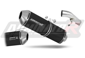 Suzuki GSXF 650 2007 - 2016 Sertifikuotas išmetimas duslintuvas OVR BLACK