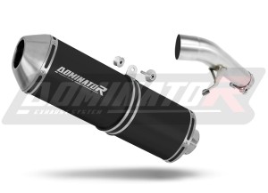 Suzuki GSXF 650 2007 - 2016 išmetimo sistema duslintuvas OVR BLACK + dB killer