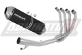 kompletny układ wydechowy z tłumikiem DOMINATOR Full System OVR CZARNY pasujący do motocykla Suzuki GSF 650 BANDIT N / S 2007 - 2016