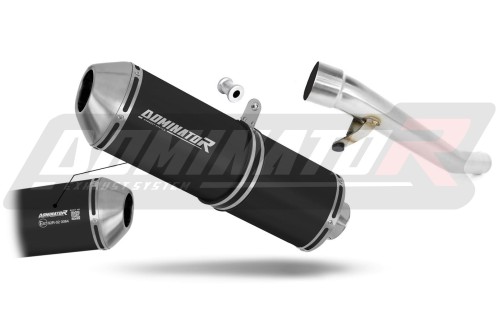 wydech tłumik DOMINATOR Homologowany OVR CZARNY pasujący do motocykla Suzuki GSF 650 BANDIT N / S 2005 - 2006
