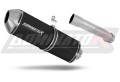 exhaust muffler DOMINATOR OVR BLACK fits to Suzuki DR 650 R / RU / S 1990  1995