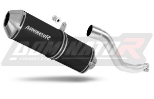 Suzuki DR 125 išmetimo sistema duslintuvas OVR BLACK + dB killer